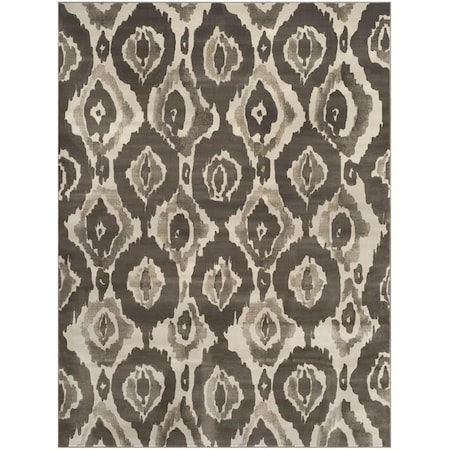 Safavieh Porcello Large Rectangle Area Rug Ivory & Dark Grey - 8 ft. - 2 in. x 11 ft. PRL7736A-8